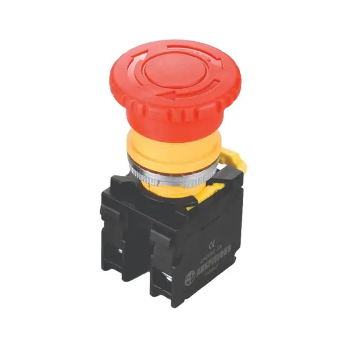Momentary Push Button Switches Reset Key Switch Emergency Stop Switches A2PESS11