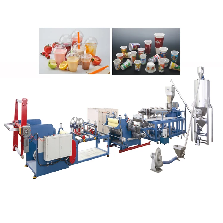 Новый дизайн пластиковый экструзионный лист ПЭТ пла Pbs параллельная производственная линия с двойным винтовым