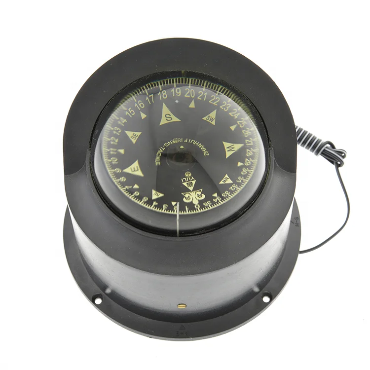 Marine Lifeboat Compass brass with plastic case and cover type 100mm