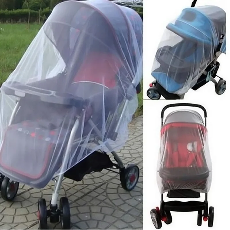  Baby Stroller Pushchair Mosquito Insect Shield Net Safe Infants Protection Mesh Accessories