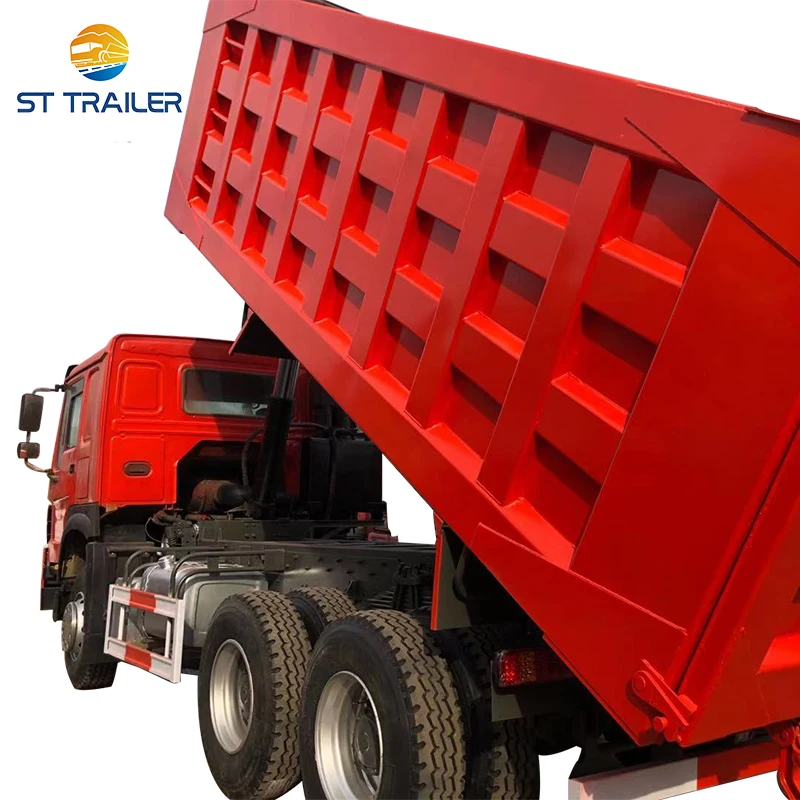 China 10 Wheels Hydraulic Mining Dump Truck Tipper Truck