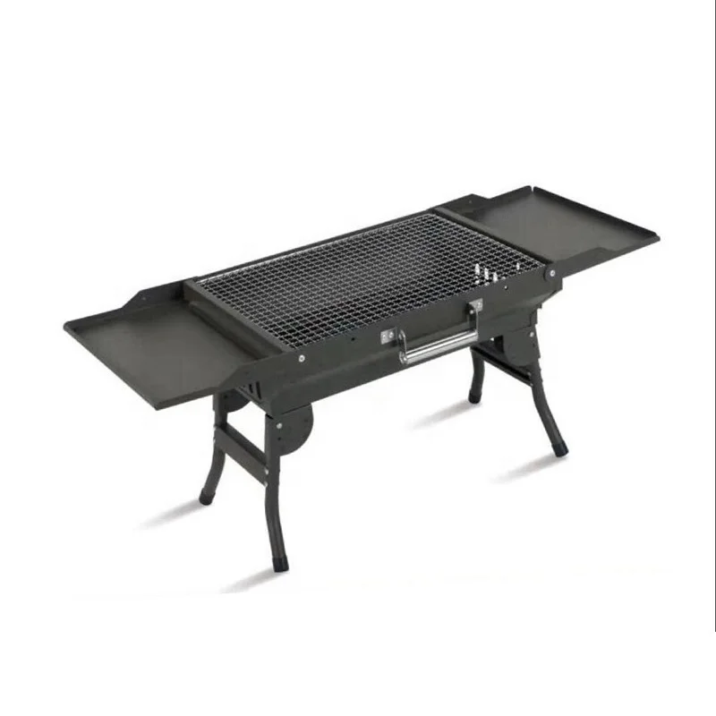 Folding BBQ Coal Grill Portable bbq Grill 82x30cm Outdoor BBQ grill charcoal