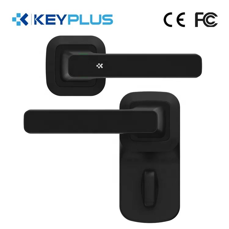 Security Keyless Ttlock High Quality Hotel Smart Door Handle Electronic Lock