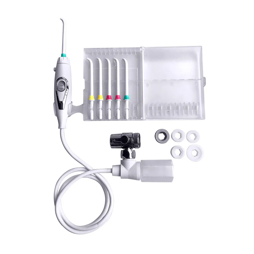 most sold product water flosser faucet dental irrigator tooth dental water pick pump water faucet mouth cleaner