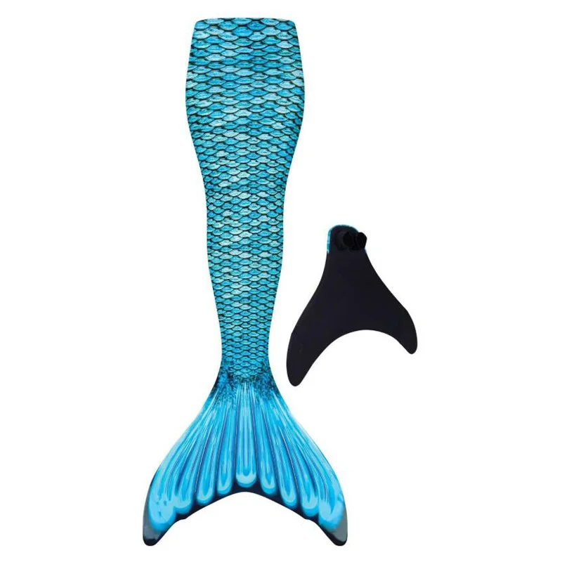 Hot sales shine sequins mermaid tails bikini splash swimsuit sea-maid bathing suit with swim fins