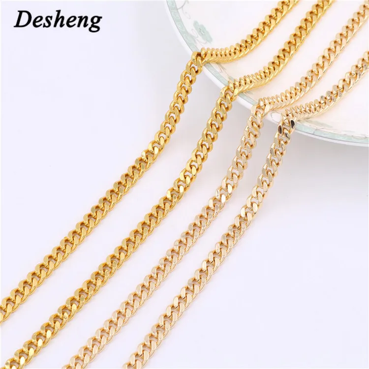 Handbag Accessories Metal Brass Handbag Chains 1.8 2.0 2.5mm Density Shoulder Bag Chains
