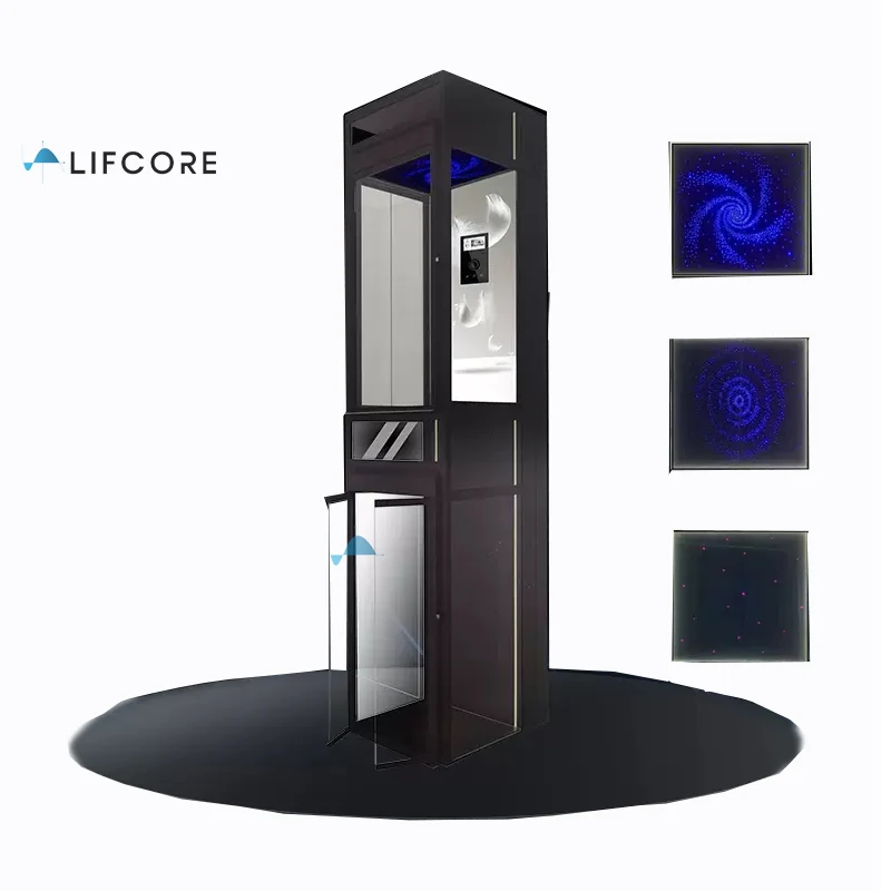 Residential Passenger Elevator Lift Hydraulic 2 Floor Home Lift With Cheap Price