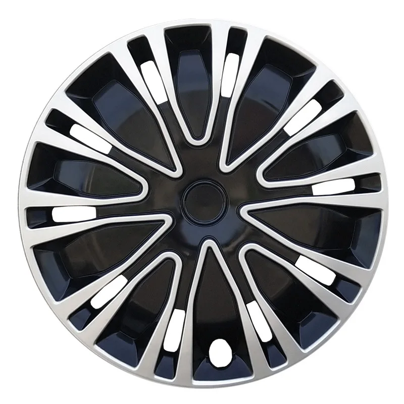 12 13 14 15 16 inch Two-color Baking Paint Automobile Wheel Hub Cover Modification Decoration Tire Cover