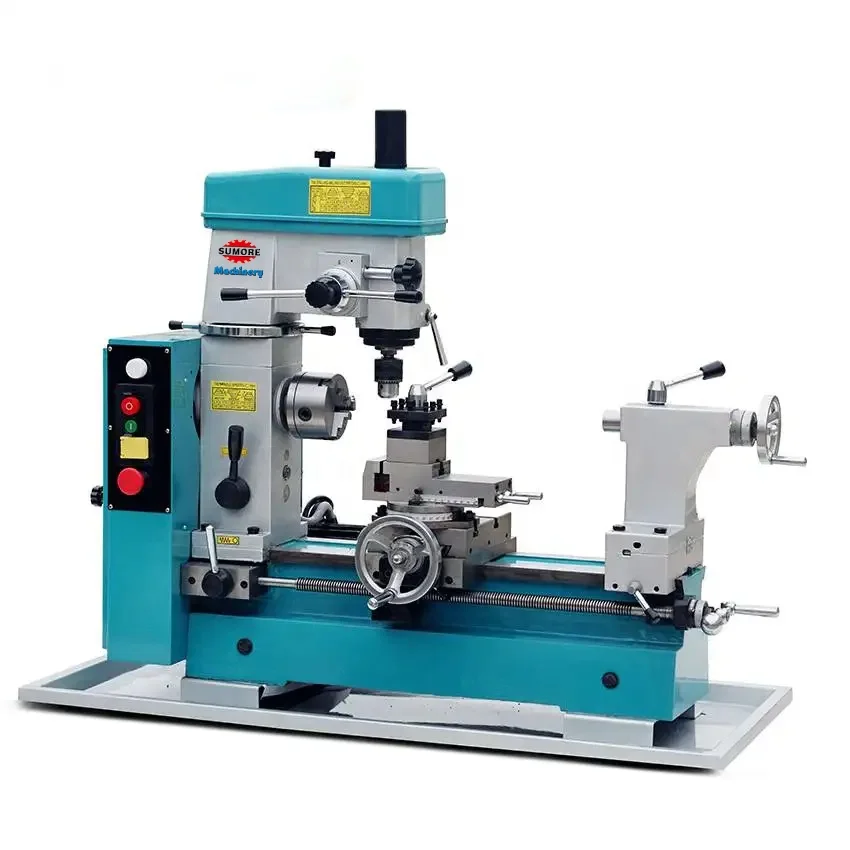 Lathe And Milling Machine HQ400 Combination Lathe Milling Multi Purpose 3 in 1 Combo Lathe Milling Drilling SP2310