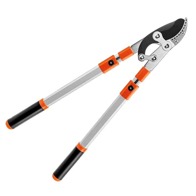 Industrial Grade Garden Hedge Shears SK-5 Blade Customizable OEM Manual Trimmer Shrubs Trees Fence Borders Telescopic Feature