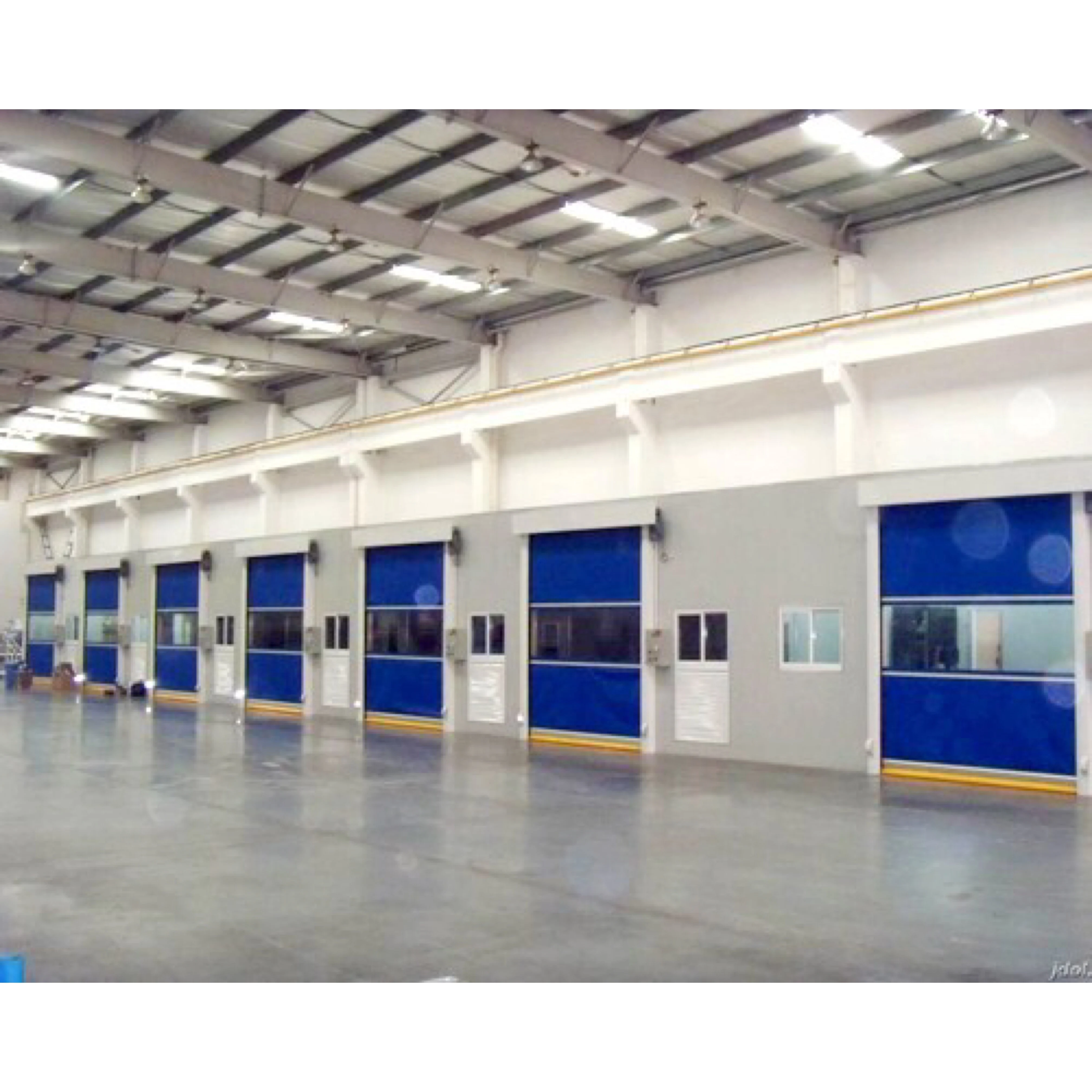 Bulletproof Security Rolling Shutter Security Door with Roller Door ,steel CE Aluminum Alloy Entry Doors Interior Automatic