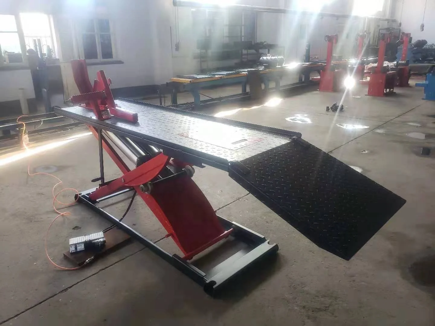 500kg/1100lbs motorcycle lift hydraulic lift