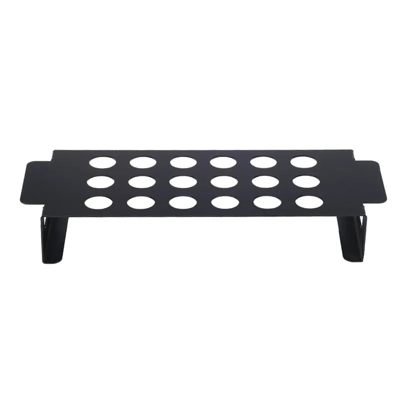 carbon steel nonstick coating chili rack jalapeno rack jalapeno roaster with  double handles for outdoor barbecue grills