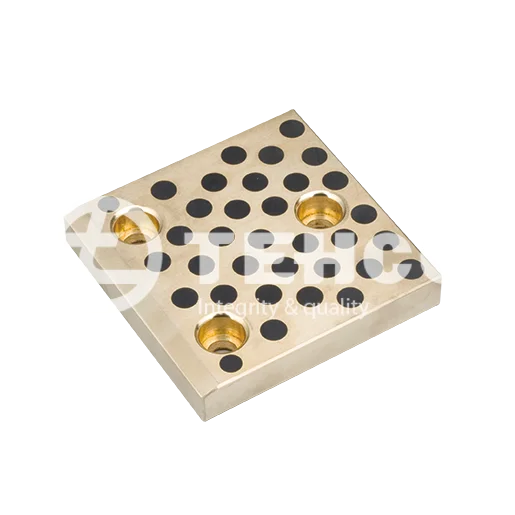 Factory Supply Graphite Plug Oilless Copper Slide Plate