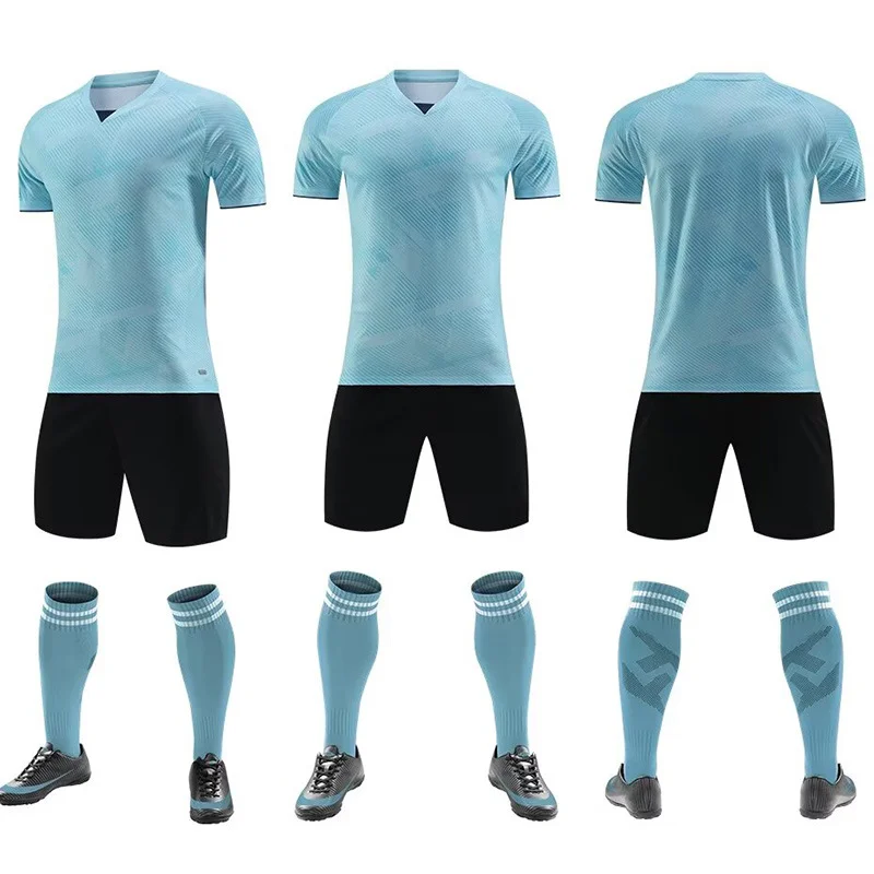 Wholesale price in stock brand club player soccer wear polyester custom club logo cheap football jersey