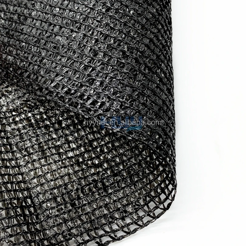 PE mesh netting black shadow net 50% 60% sun block shading nets