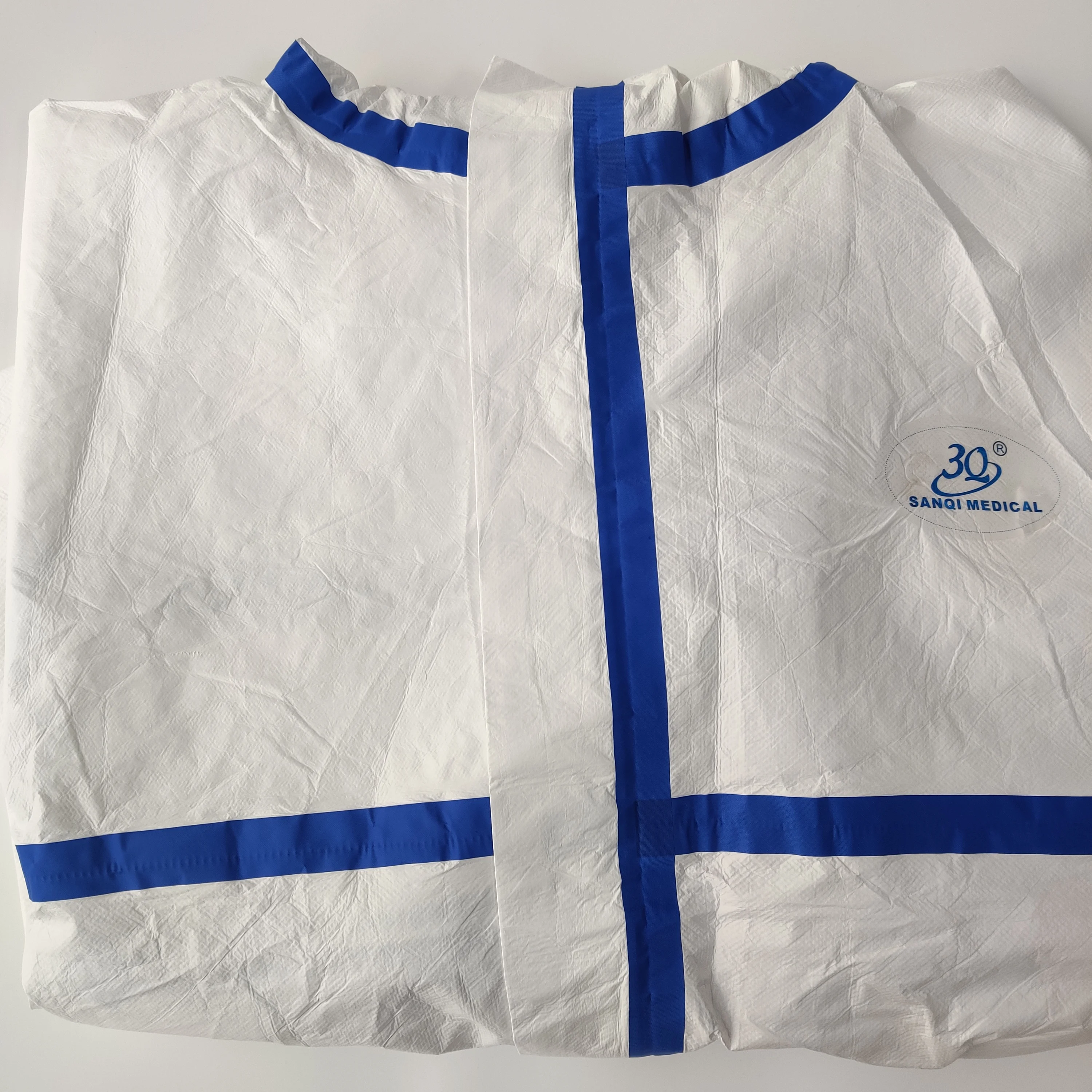 TYPE 456 Overall PPE Workwear Clothing Uniform Industrial Cleanroom Chemical Protective Sterile PPE Custom Disposable Coverall