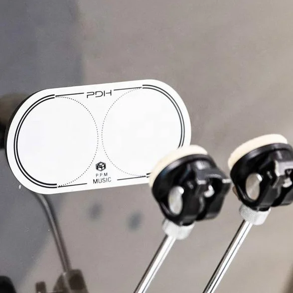 2 Pcs Bass Drum skin Patch Drum skin Protector for double pedal