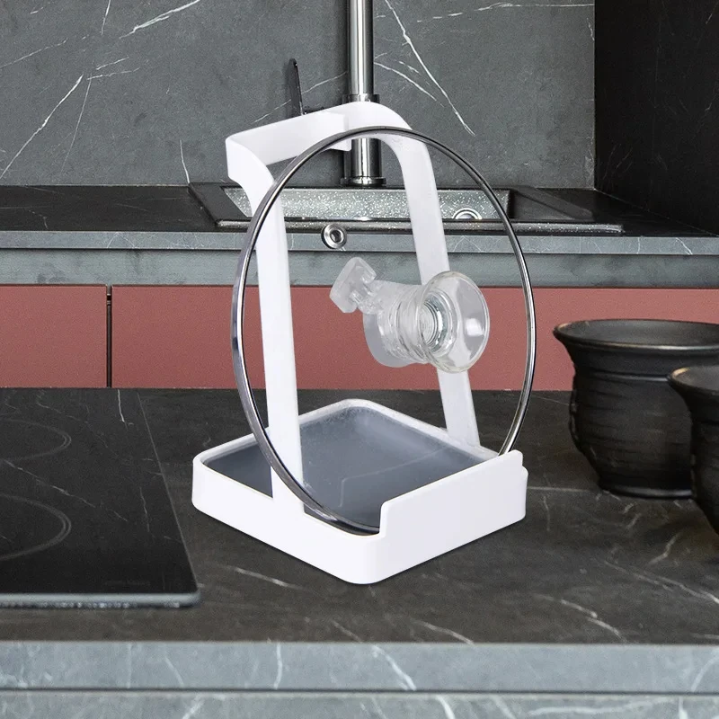 2024 Hot Sale Kitchen Utensil Organizer Tableware Storage Rack Pot Lid Rack Spatula Rack Spoon Shelf Holder