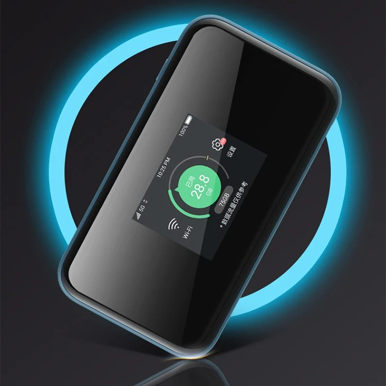 Unlocked ZTE MU5001 5G Outdoor Mobile Router NSA SA WiFi 6 Max 32 Users 1800Mbps 5G 4G LTE WiFi Router Sim Card Hotspot