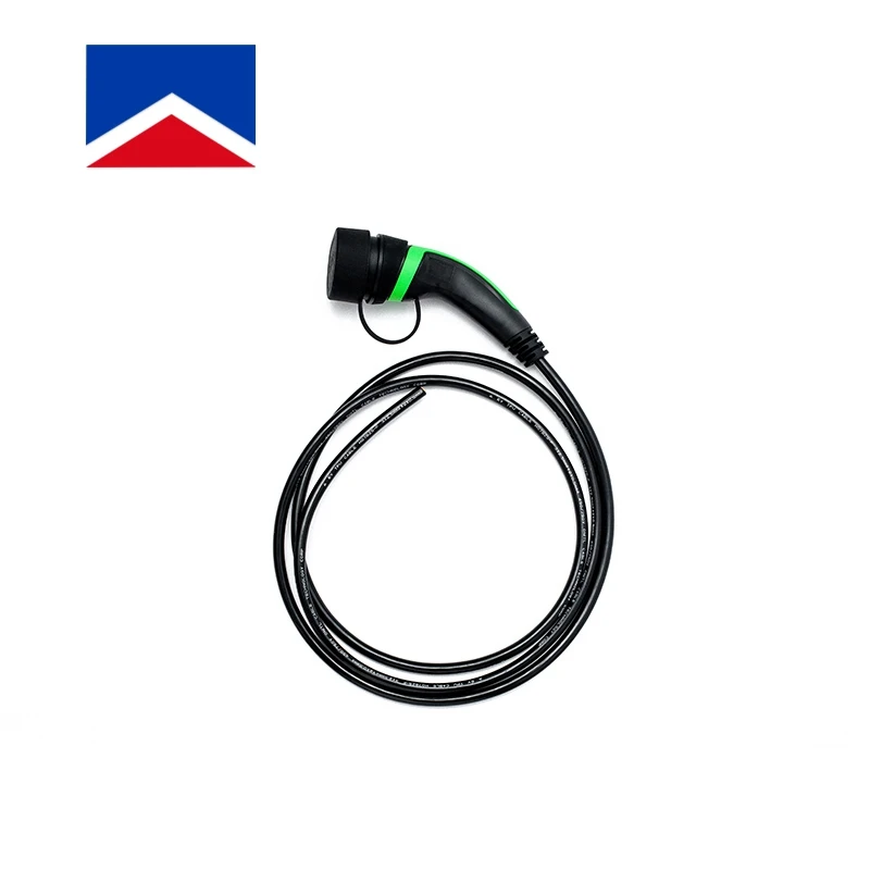 Тип 2 32 A/250 V 6v ac mA адаптер Электрический мотор для ev Автомобильная зарядная станция настенные розетки зарядное устройство 5 м 7 кабель