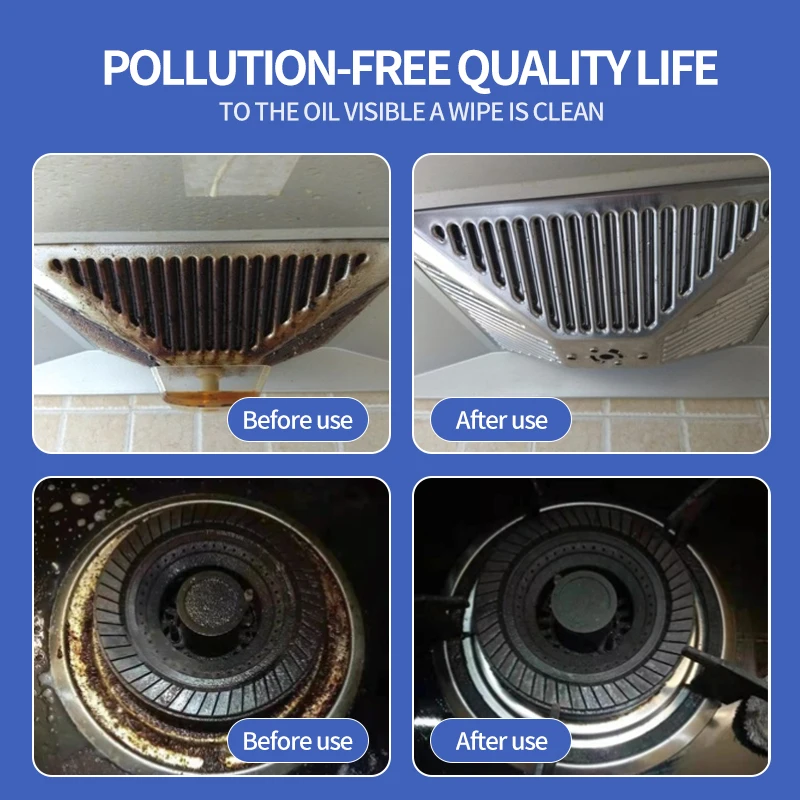 Sukgarden 500g Sunshine Orange Factory Supply Tablet Stain Oil Spray Remover Kitchen Cleaner Oil Stain Cleaner