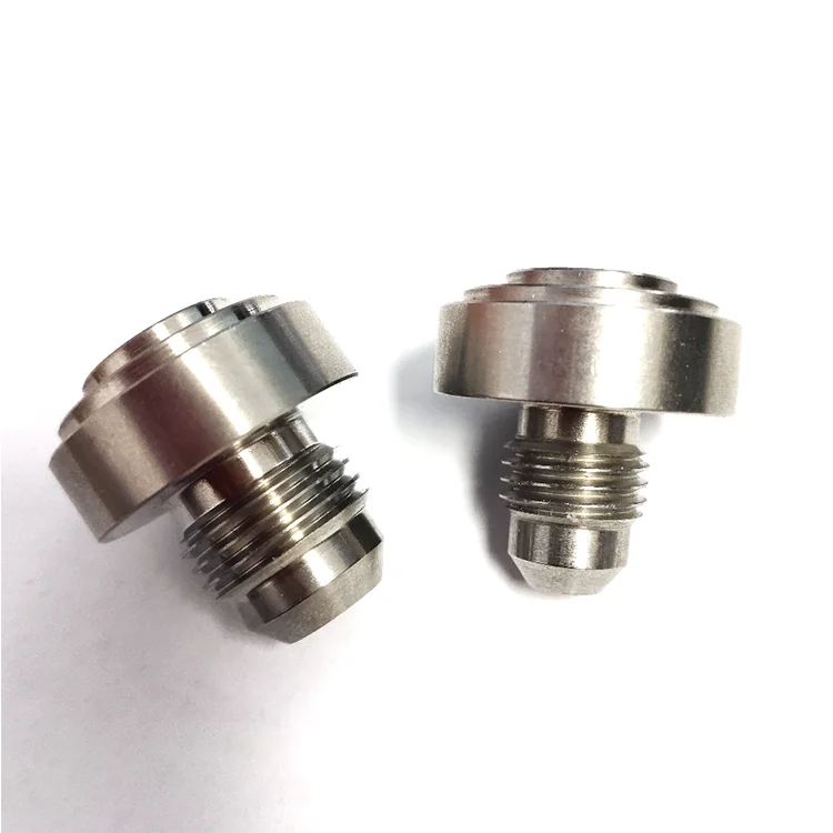 Universal Round AN Stainless Steel Weld On Bung Male Flare Weldable Fuel Tank AN Fitting Thread Hose Adapter Connector