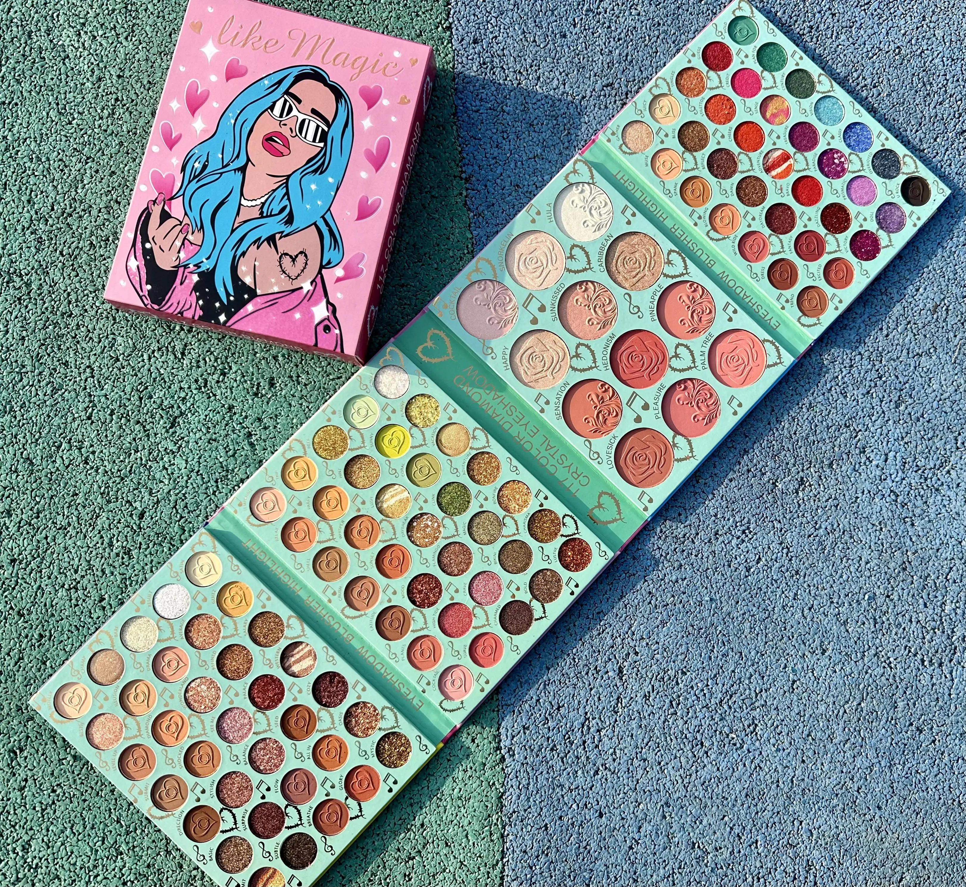 2023 Новое поступление, палитра ультрамелких стильных теней для век Karol, 4 страницы, 117 цветов, стойкие тени для век с высоким пигментом, sombra de ojos