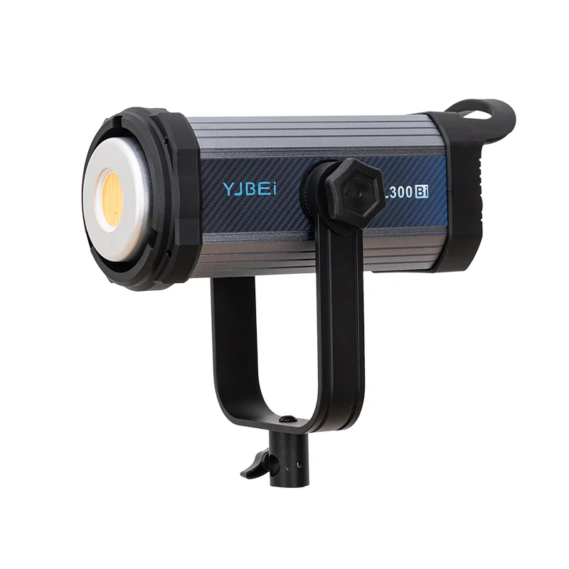 300W Video Fill Light, Cob Bi-Color Spotlight for Photography with Mount, Tiktok YouTube Studio Light for Film Recording Camera