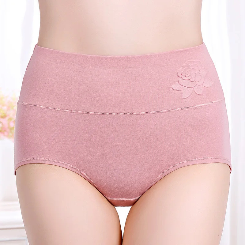High Quality Women Underwear Panties Young Girl Mid Waist Breathable Women Panties