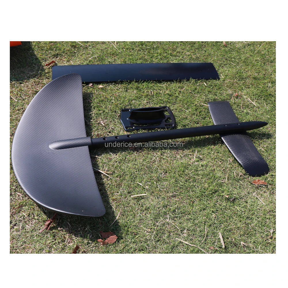Underice Watersports Carbon Coated Aluminum Alloy Surf Wing Foil With Box Mast Screw Pro Surf Sup Wind Kite Foil Hyfrofoil