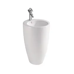 New products pedestal basin bathroom ceramic pedestal wash basin