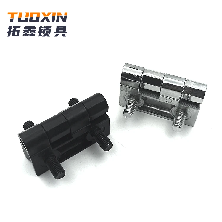 Hot Sale Tuoxin CL218 40mm 50mm 60mm  industrial cabinet hinges 180 degree electrical panel door hinges