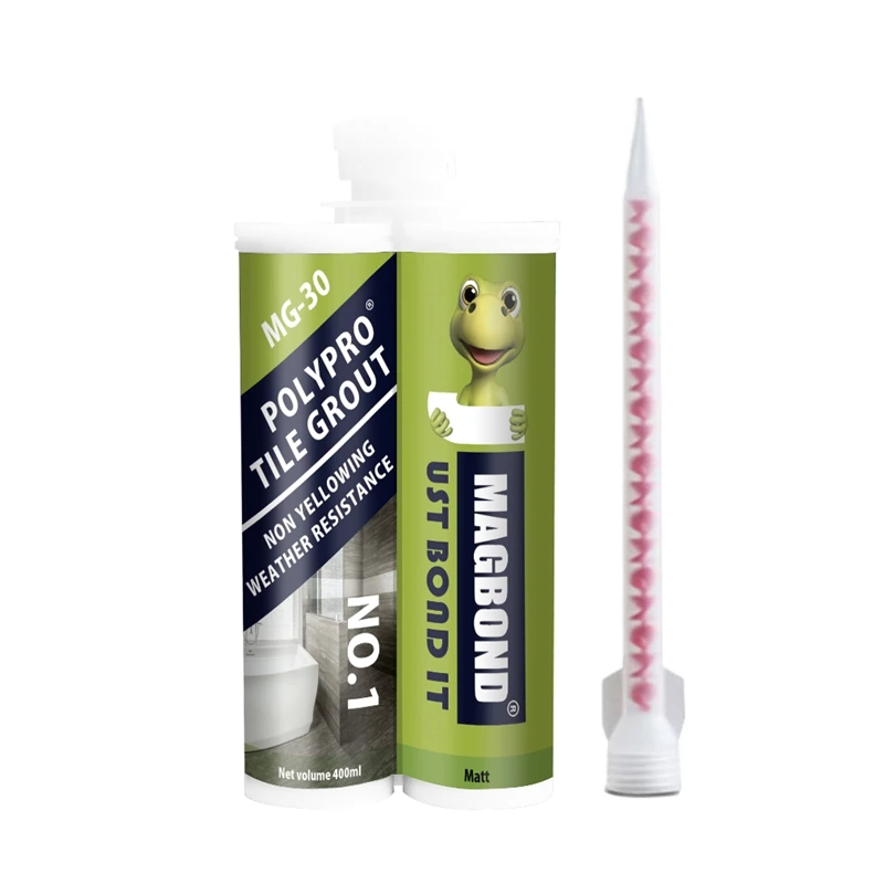 Хорошая цена, без запаха, простой матовый керамический эпоксидный клей для плитки