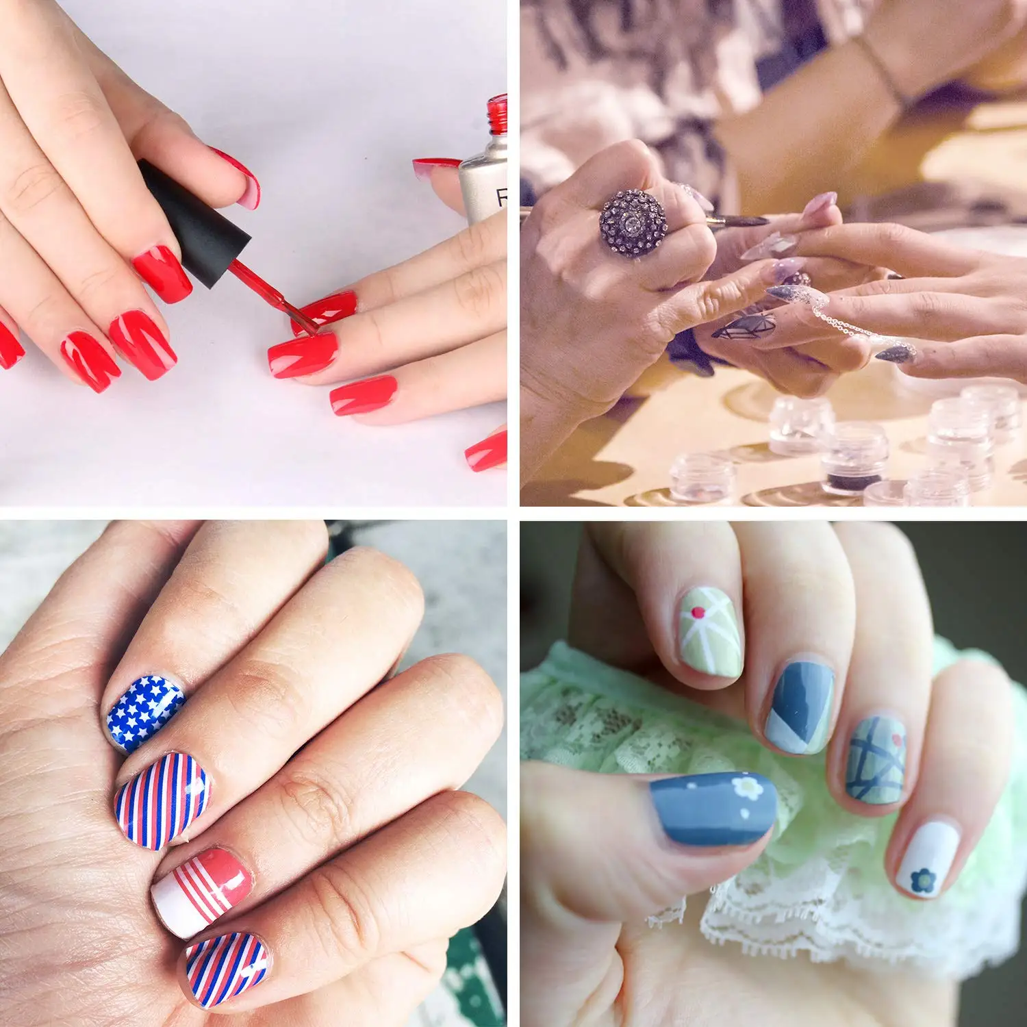 Nail Extension Silk Fiberglass Wrap Non Woven Fiber Gel  Nail Art Care Tool for Women DIY Extension Accessories