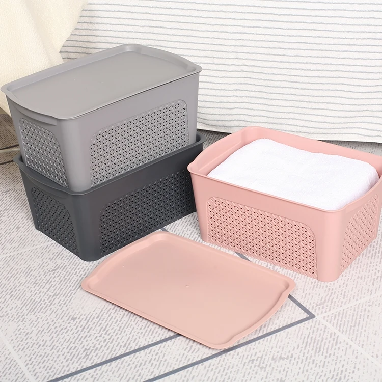 10L Jewellery Toys Clothes  Storage Box with Lid for Home Office Bedroom Wardrobe Wholesale customization