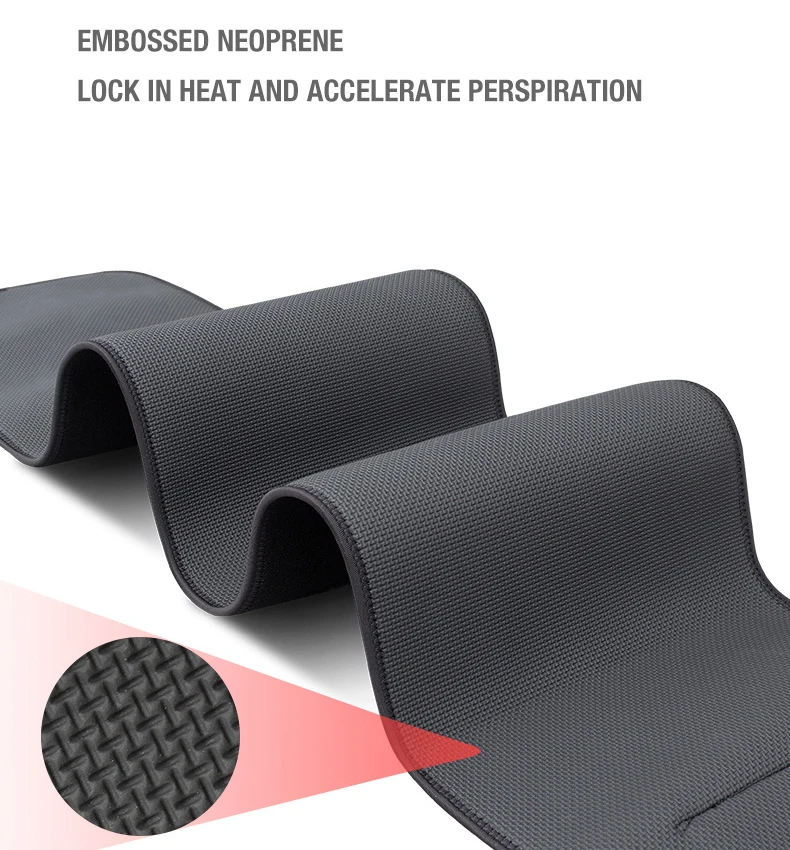 Custom Logo Wholesale Neoprene Waist Trimmer Belts Tummy Flat Waist Trainer Slimmer Wrap Rubber Sports Fitness