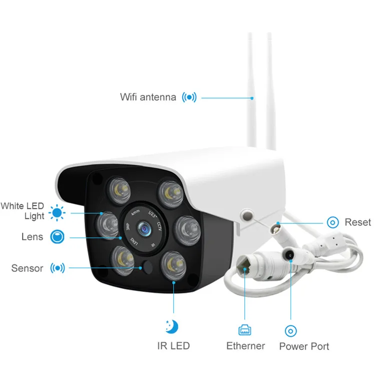 2mp IP camera 1080P cctv  security camera