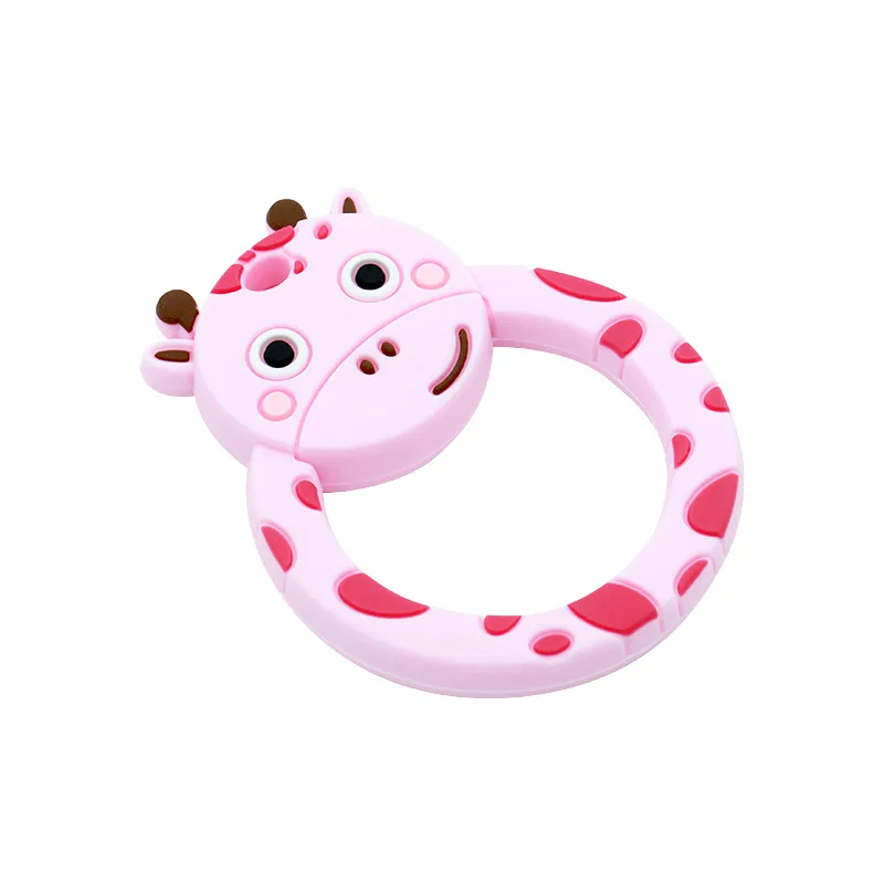 
Hot Sale Cute Baby Toys Food Grade Silicone Soft Baby Chew Teething Toy Bpa Free Silicone Teether Baby Teether 