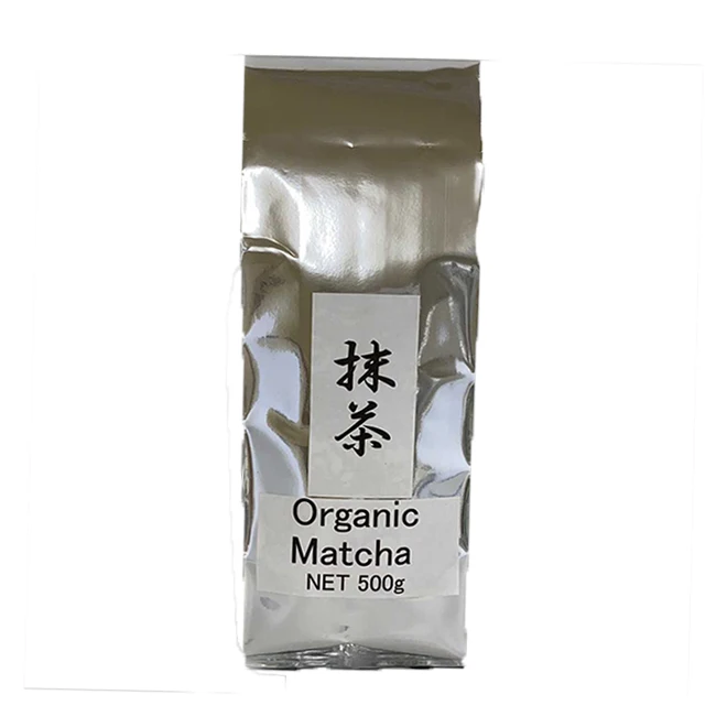 Japanese green tea matcha powder made from youngest tea leaves