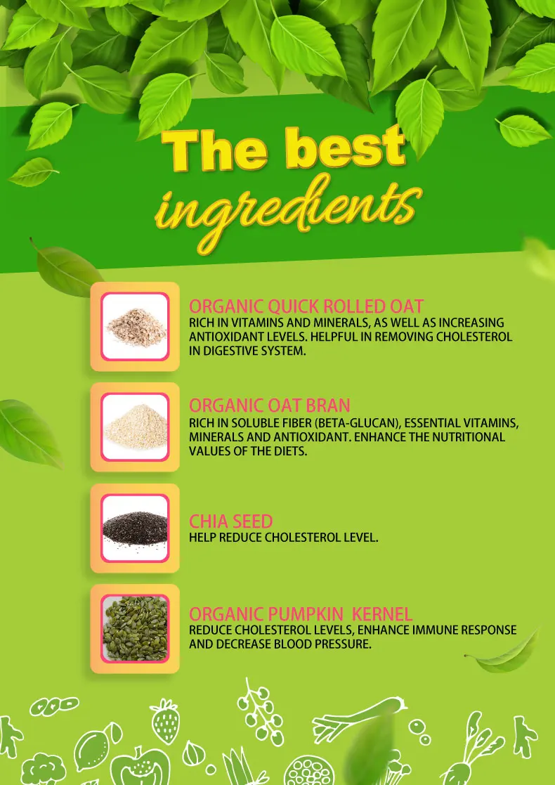 Хит продаж, хлопья для завтрака без сахара