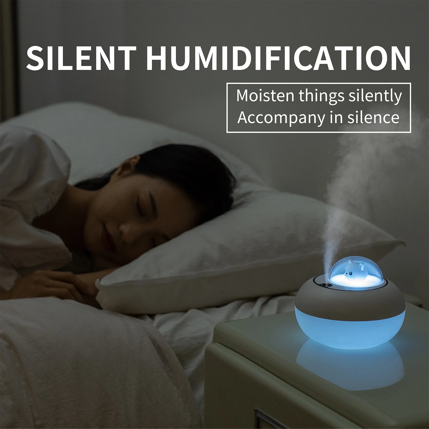 OEM Air Humidifier Purifier For Home School Office Exquisite And Romantic Air Humidifier
