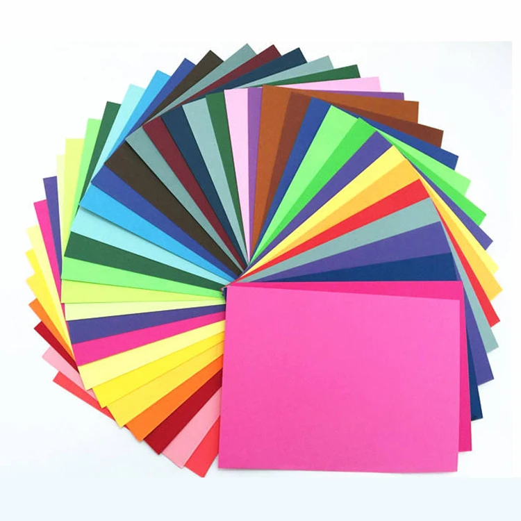Manufacturer Supply Kids Crafts Wrap Paper A4 Heavyweight Bulk Color And White Construction Paper