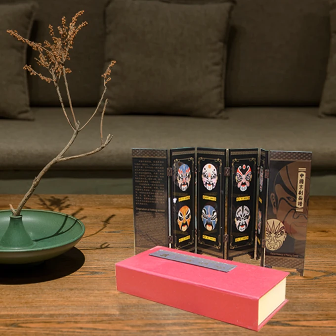 Chinese classical screen decoration, Peking Opera pattern, suit