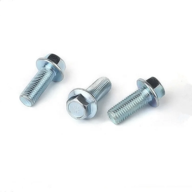 DIN 6921 galvanized hex flange bolt