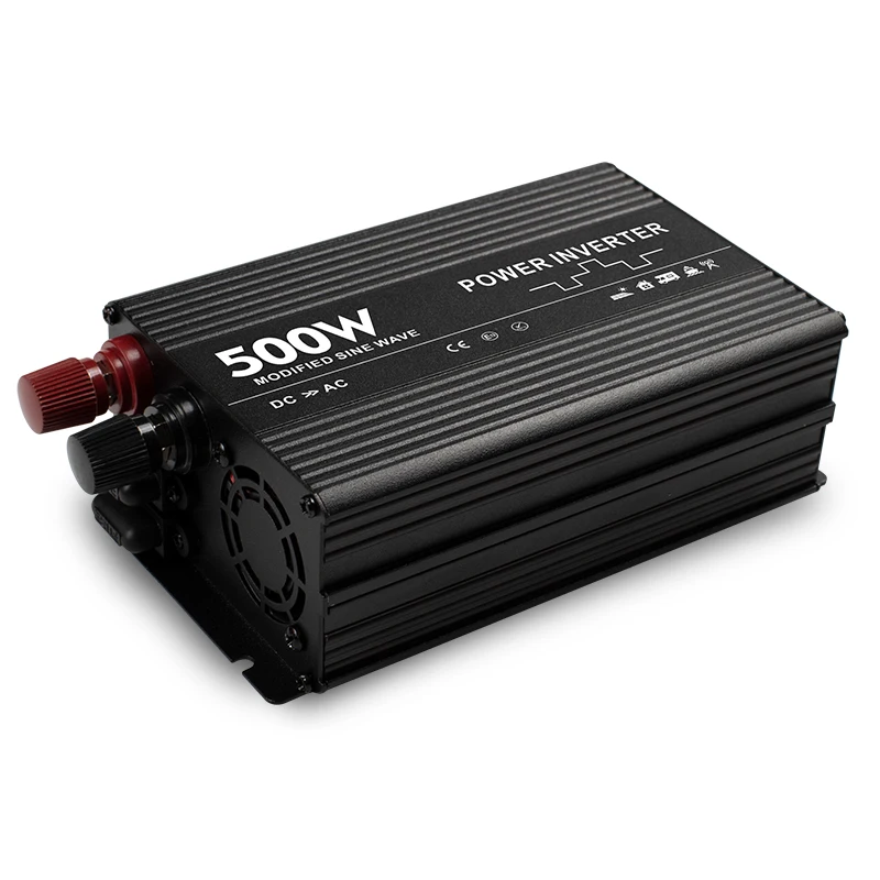 CE RoHS Сертифицированный производитель инвертора мощности 500W DC 12v to AC 220v Модифицированная форма синусоидальной