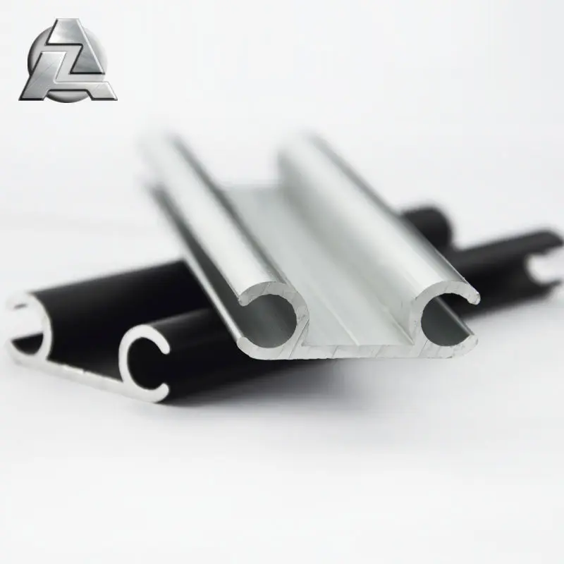 Wholesale extruded rail aluminium awning track profile for tent keder