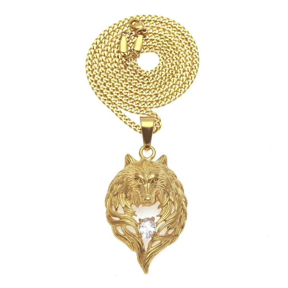 Bulk Wholesale Mix 18K Gold Plated Elephant Butterfly Lion Horse Leopard Head Animal Pendant Designs Jewelry For Men