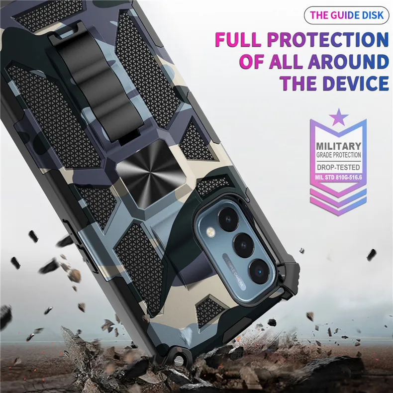 One Plus 9 Pro Kickstand Armor Army Grade Car Magnetic phone case cases for Oneplus N10 N100 N200 5G