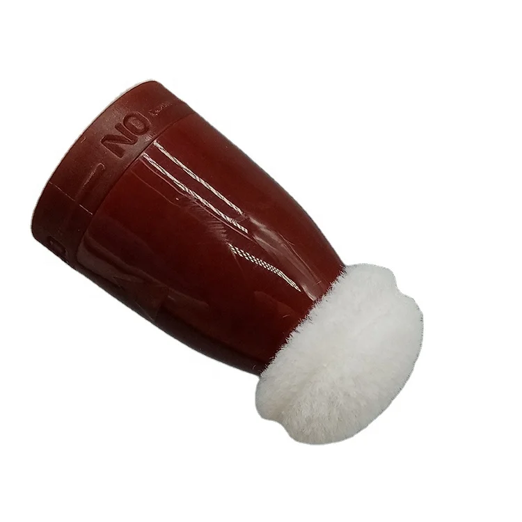 Wholesale 10ml 15ml 20ml plastic squeeze white PE tube empty soft Loose Powder make up tube